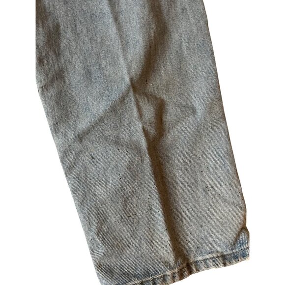 Wrangler Blue Jeans Men's Size 44x32 Cotton Denim Casual Wear Straight Leg - Picture 8 of 11